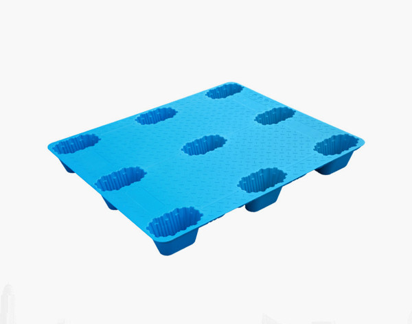 九脚托盘仓库塑胶卡板仓储周转防潮台板叉车物流堆叠栈板